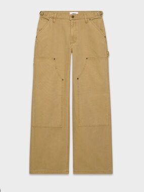 TNA York Pants in vintage topaz tan size 6